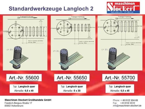 Lochblechstanze West V8 EcoCut