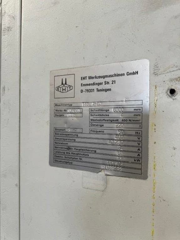 Tafelschere EHT TSS 4-60