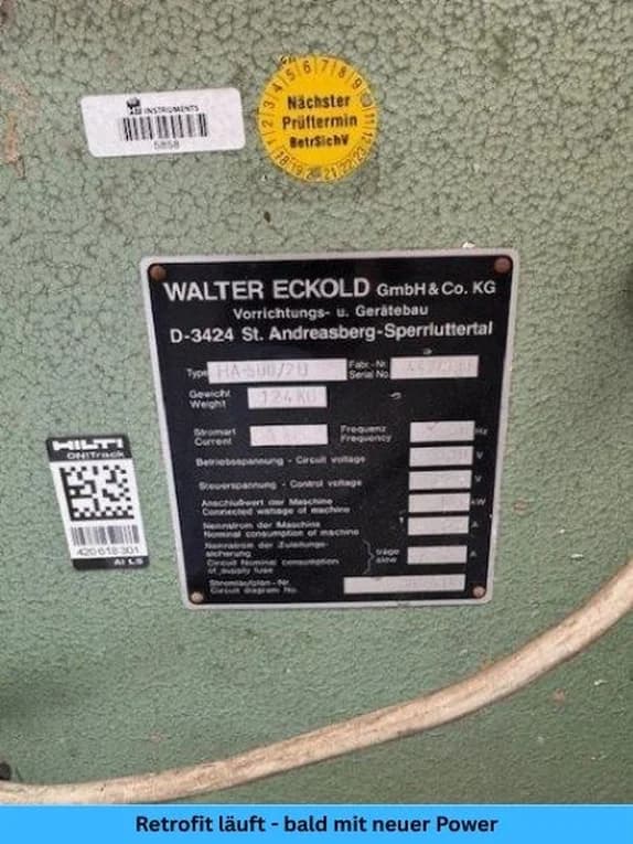 Antriebsgerät für Mobilformer Eckold HA 500/2D
