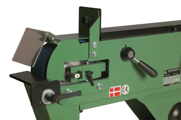Bandschleifmaschine KEF BSH 20-150 mit Schleifband+Untergestell+Absaugung