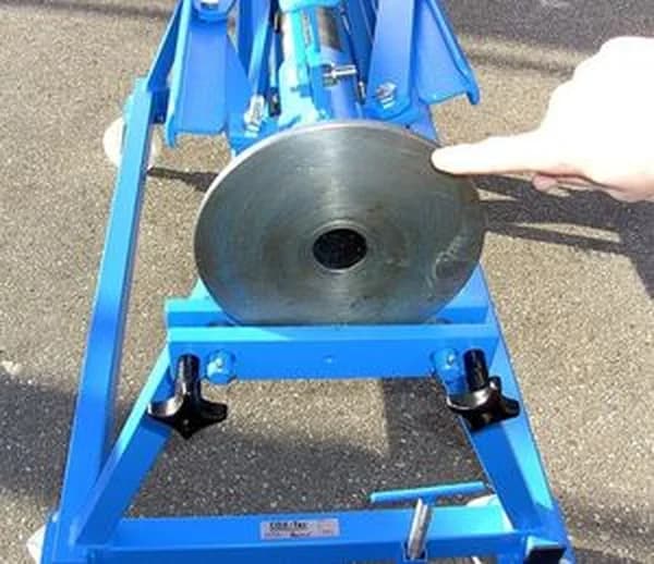 Coil-Tec Coilwagen 1000 mm / 1 to. mit Haspel "fahrbar"