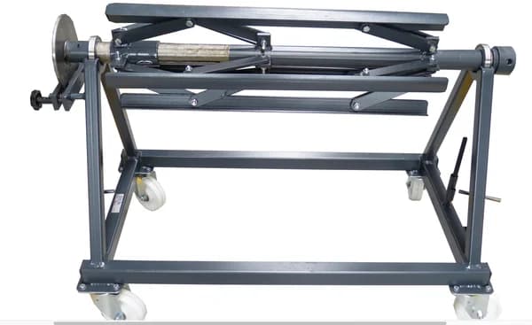 Coil-Tec Coilwagen 1250 mm / 1 to. mit Haspel "fahrbar"