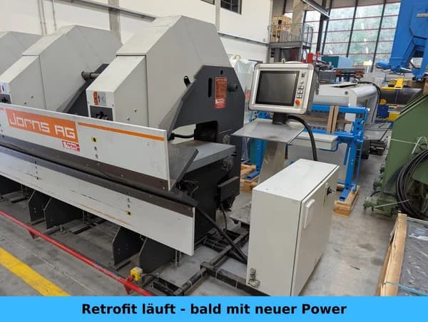 Doppelabkantmaschine Jorns TP150-RH-1150-CNC8000-6.4-hs
