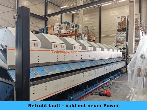 Doppelabkantmaschine Jorns TwinMatic-300-SO-1150-CNC8000