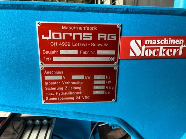 Langabkantmaschine Jorns NL125-SK-CNC400A-6x1,25
