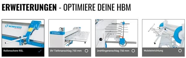 Schwenkbiegemaschine Schechtl HBM 310