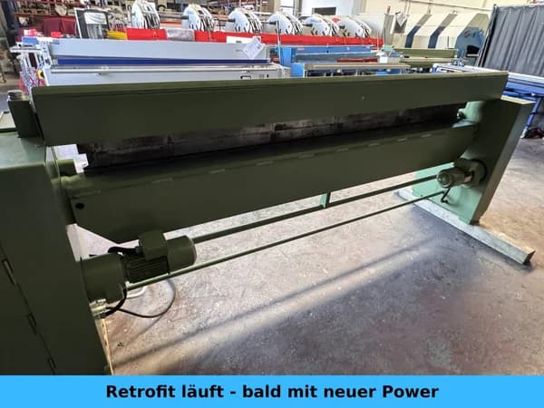 Schwenkbiegemaschine Schechtl MA 250/1