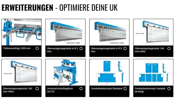 Schwenkbiegemaschine Schechtl UK 100/S