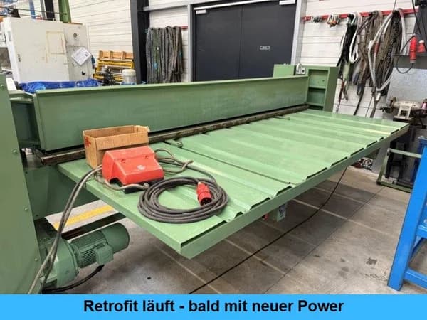 Schwenkbiegemaschine Schröder MAK II