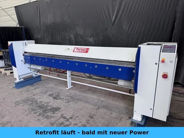 Schwenkbiegemaschine Schröder MAK V