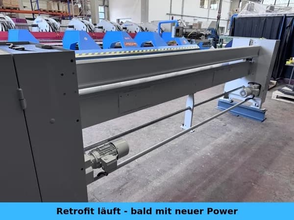 Schwenkbiegemaschine Schröder MAK V
