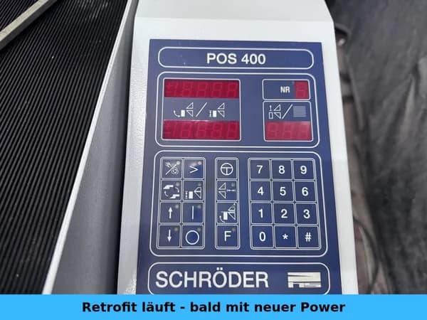 Schwenkbiegemaschine Schröder MAK V