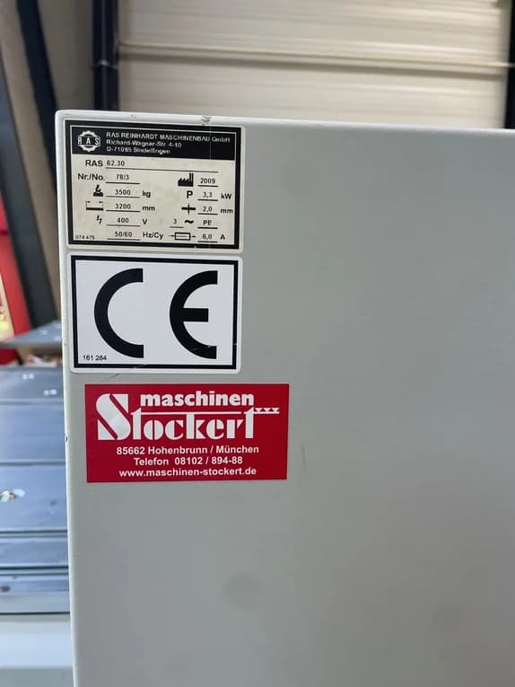 Schwenkbiegemaschine TurboBendPlus RAS 62.30