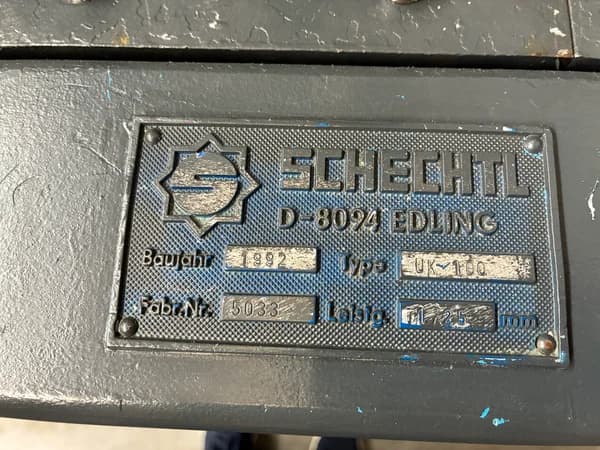 Segment-Abkantmaschine Schechtl UK 100