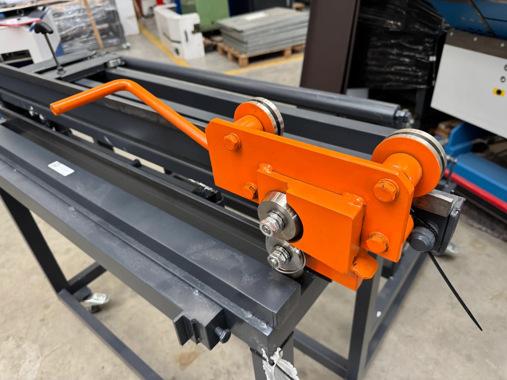 Spenglereimaschine Coil-Tec AnbauQuerschere