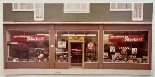 1973: Ladengeschäft Thalkirchner Str. 131 – Maschinen Stockert