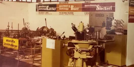 1974: Messe FAMETA – Maschinen Stockert