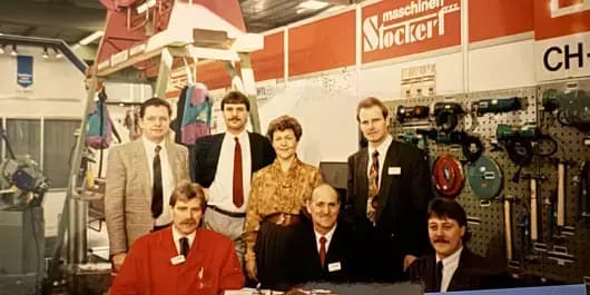 1990: Außendienst – Maschinen Stockert